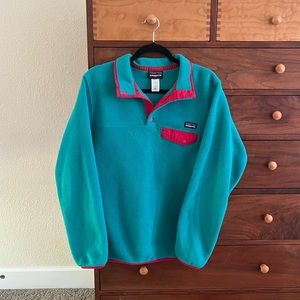 Patagonia synchilla pullover coat womens size medium